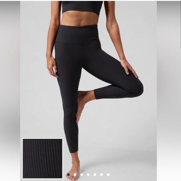 Athleta Elation Rib Tight Size Small